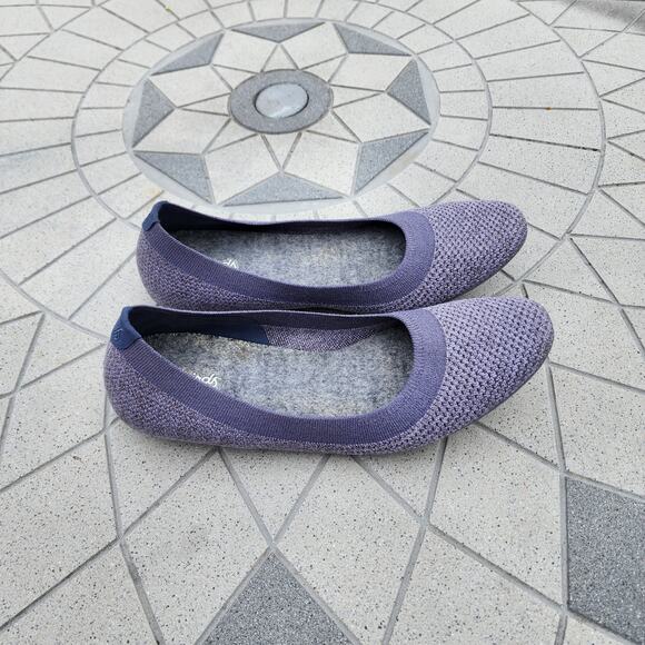 Allbirds Tree Breezer Rugged Purple Ballet Flats 10.5W - Picture 4 of 14